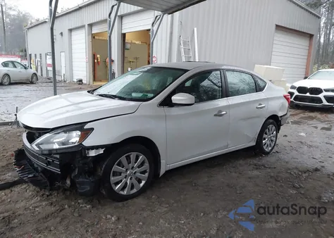 2017 Nissan Sentra Sv from USA, damaged, VIN 3N1AB7AP7HY385404